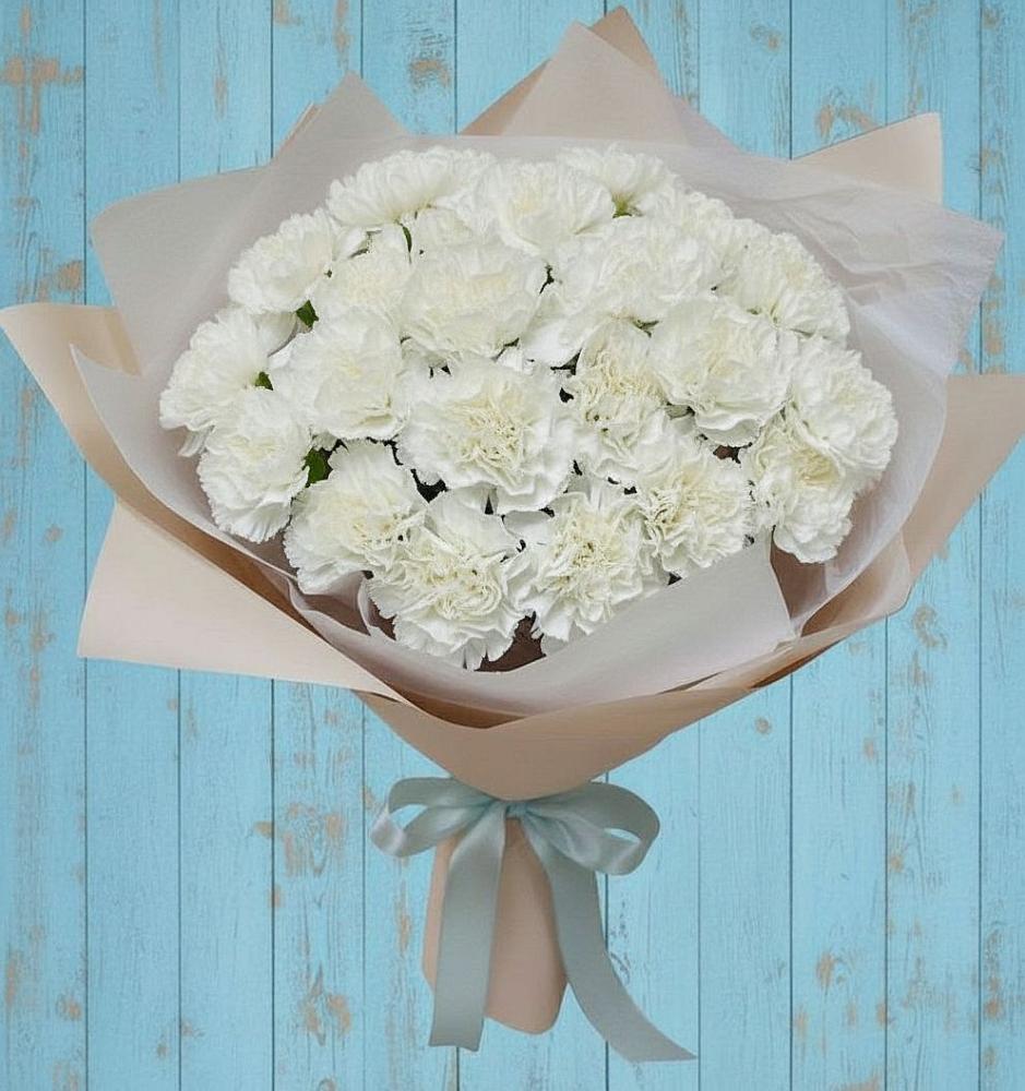 Букет цветов из: Гвоздики в Вилюйске