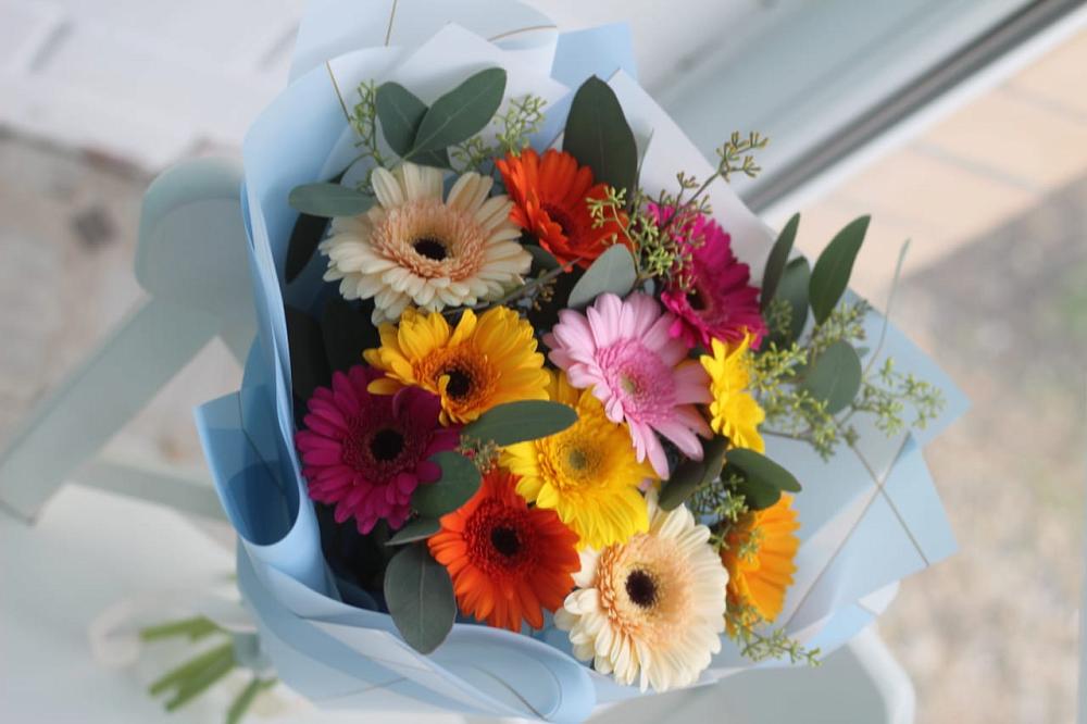 Букет цветов из: Герберы в Вилюйске