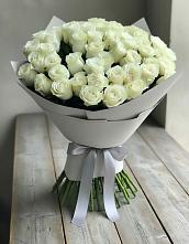 Букет 35 Белых роз #REPLACE_PRED# Вилюйске