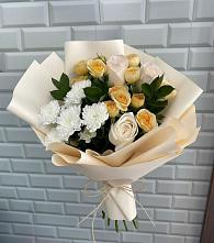 Букет цветов из:  Розы и Хризантемы в Вилюйске