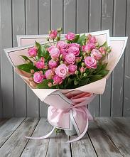 Букет Розовый кустик в Вилюйске