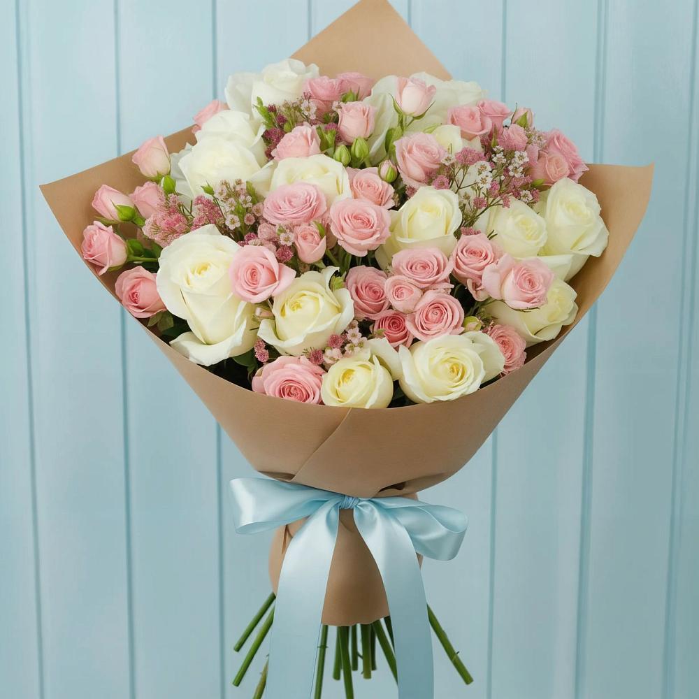 Букет цветов из: Розы в Вилюйске