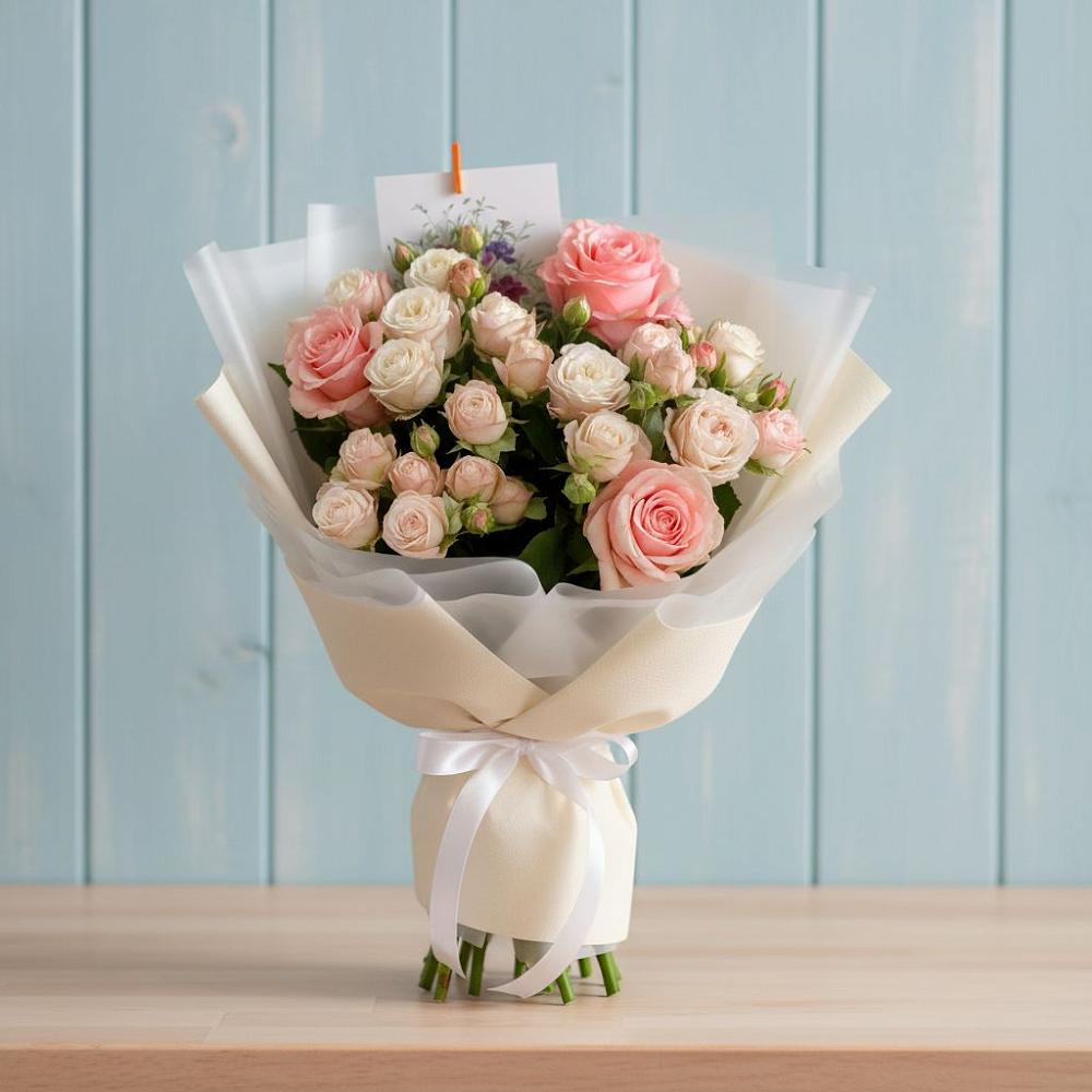 Букет цветов из: Розы в Вилюйске