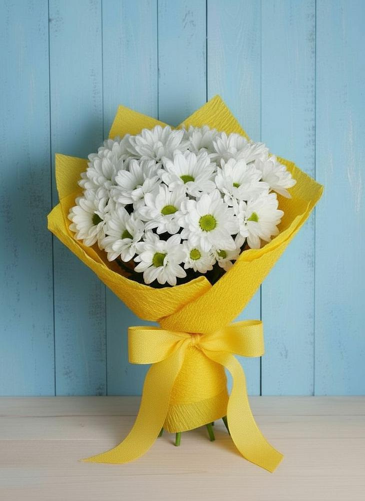 Букет цветов из: Хризантемы в Вилюйске