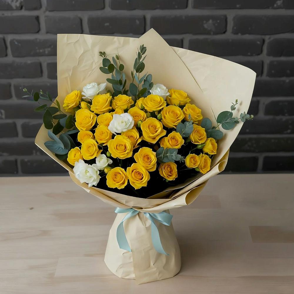 Букет цветов из: Розы в Вилюйске