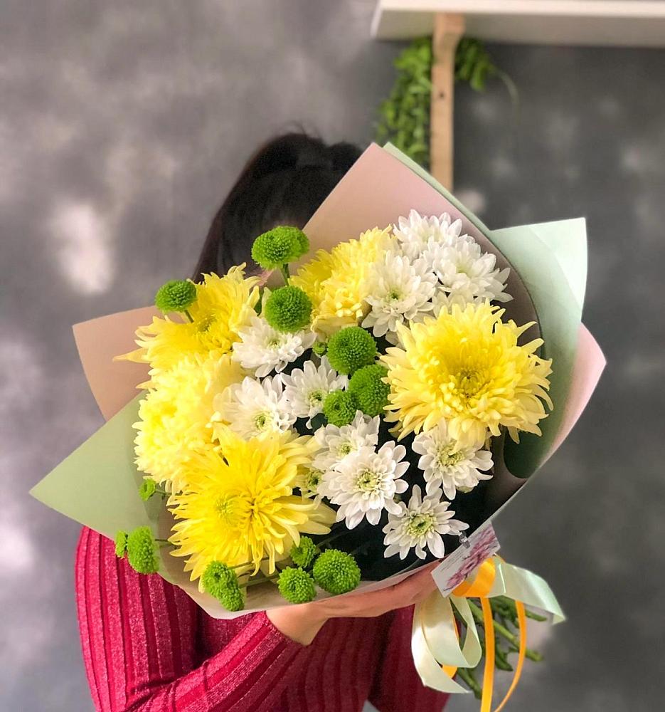 Букет цветов из: Хризантемы в Вилюйске