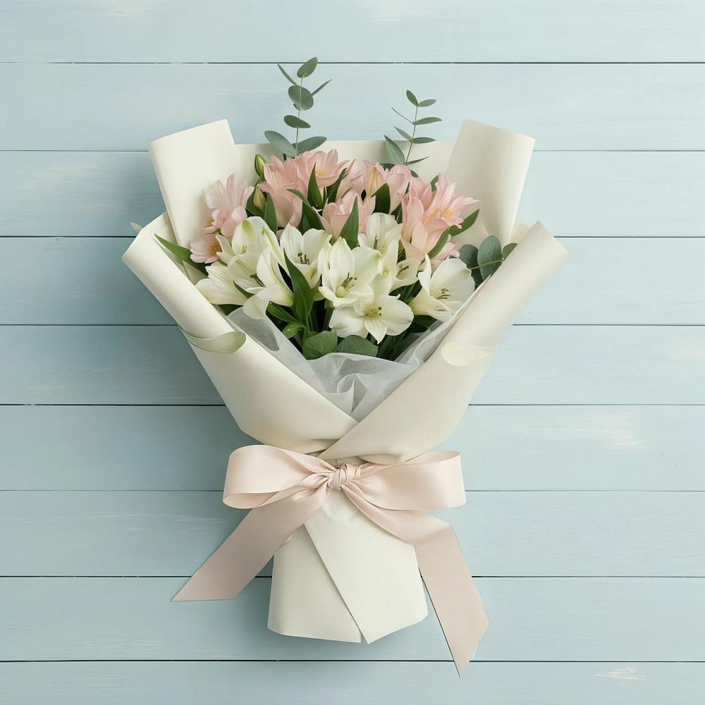 Букет цветов из: Альстромерии в Вилюйске