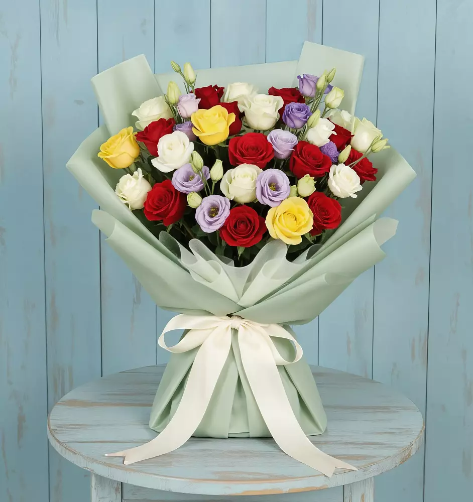 Букет цветов из: Розы в Вилюйске