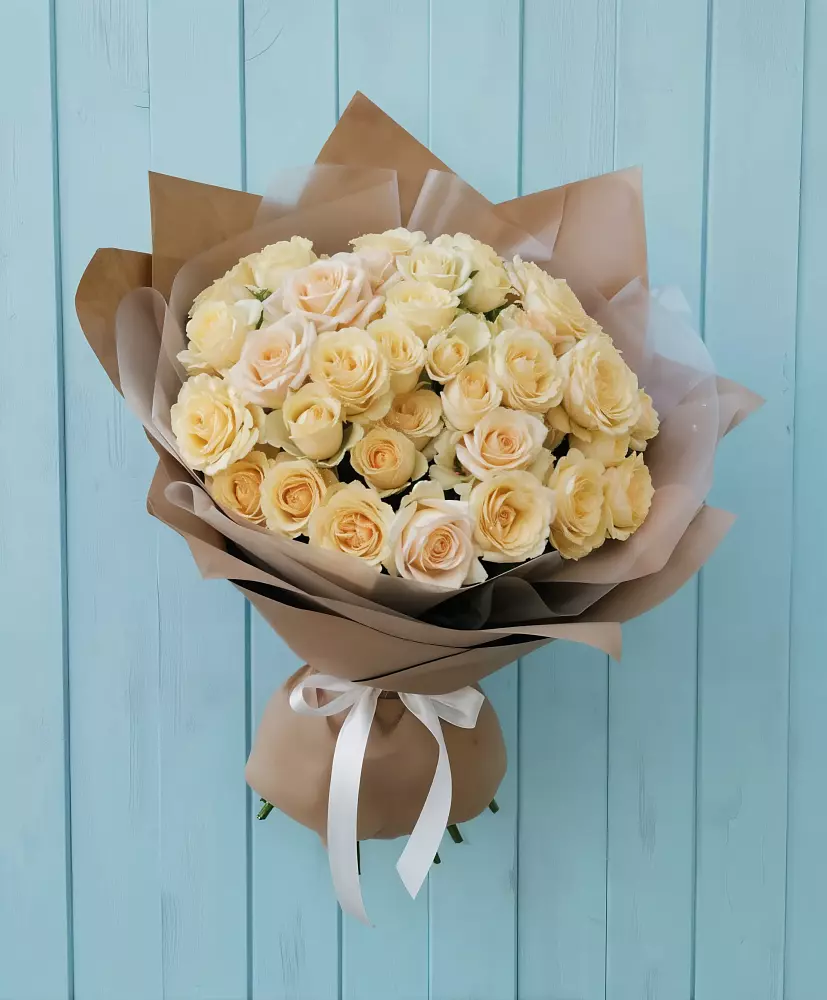 Букет Кремовое облако в Вилюйске