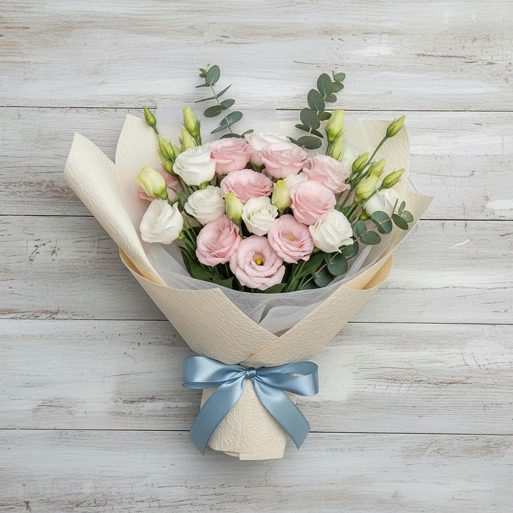 Букет цветов из: Лизиантусы в Вилюйске